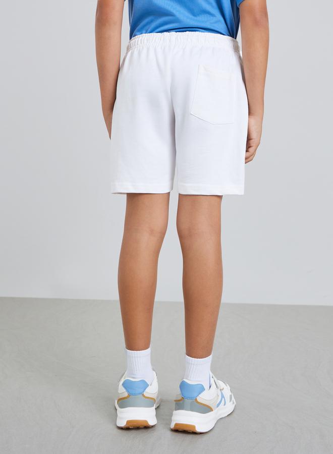 ستايلي شورت مطبع بطبعة كتابة - Image 4